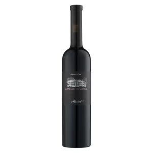 Merlot bio AOC La Côte du Château de Crans, vin rouge suisse en bouteille 75 cl